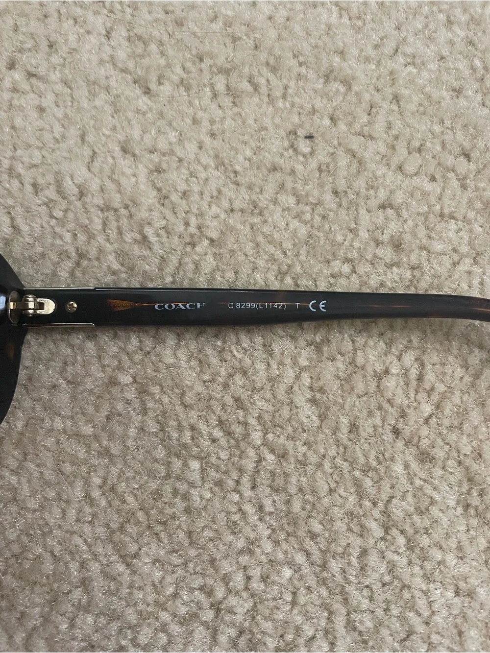 Coach Tortoiseshell Gradient Lens Sunglasses - Brown - Picture 5 of 5